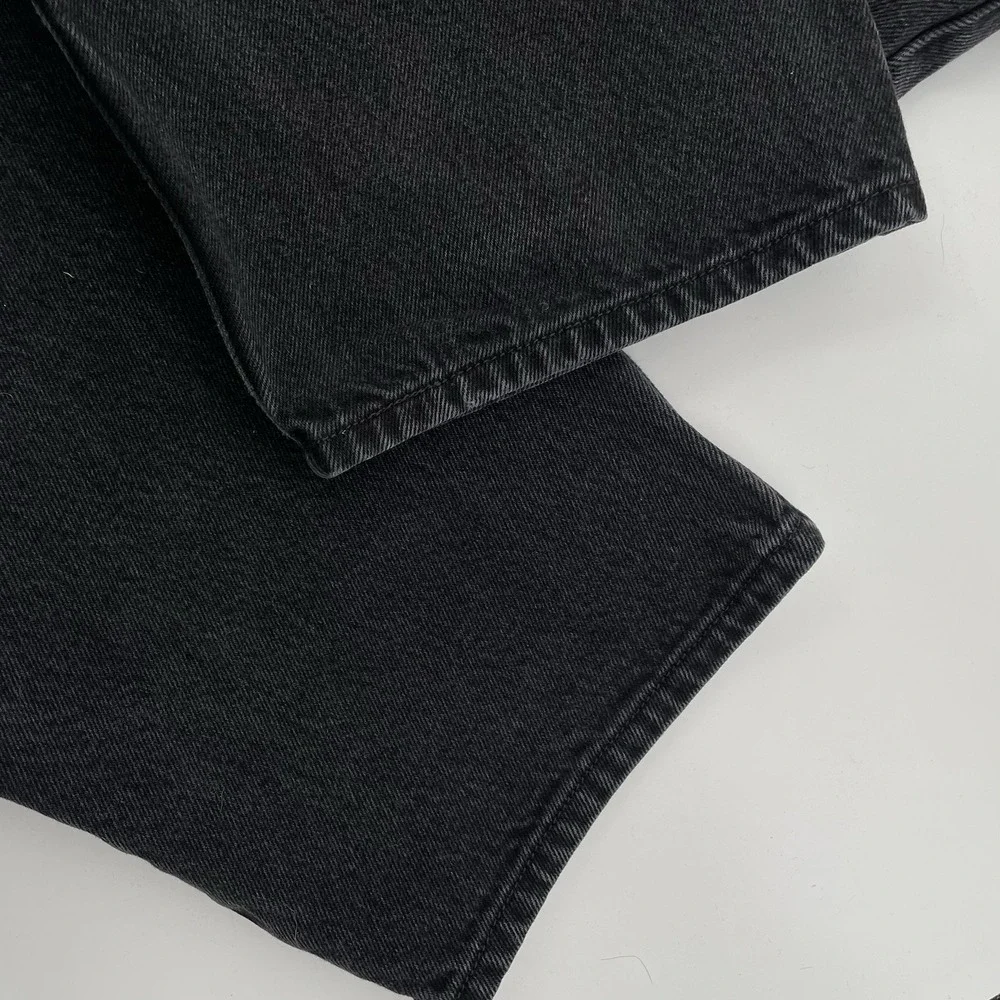 Levi's 550 Jeans Men's 40x32 (38x30) Relaxed Fit Black Tapered Leg Haiti 11/2008